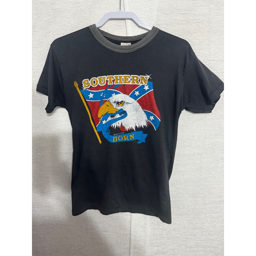 Vintage1987SouthernBornEagle GraphicTShirt AmericanSportswear USA SingleStitch M
